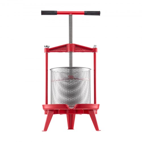 369 Gal14L Fruit Wine Press Stainless Steel Basket with Crossbeam