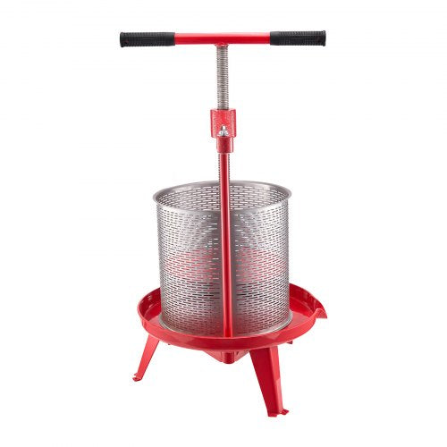 369 Gal14L Fruit Wine Press Stainless Steel Basket with Crossbeam