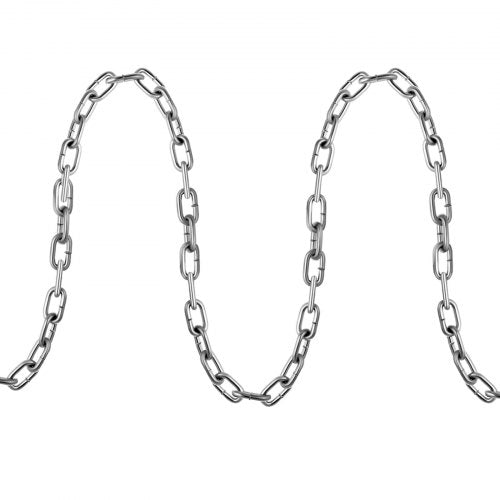 Grade 30 Chain 316 Inch by 100Ft Length Grade 30 Proof Coil Chain Zinc