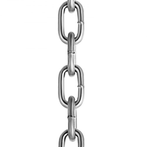 Grade 30 Chain 316 Inch by 100Ft Length Grade 30 Proof Coil Chain Zinc