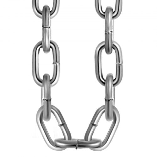 Grade 30 Chain 14 Inch by 100Ft Length Grade 30 Proof Coil Chain Zinc