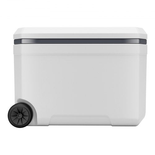 Portable Cooler 45 QT Wheeled Cooler with Ice Retention HeavyDuty Handles