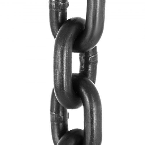 5FT Chain Sling 38 x 5 Double Leg with Grab Hooks Sling Chain 4T Capacity