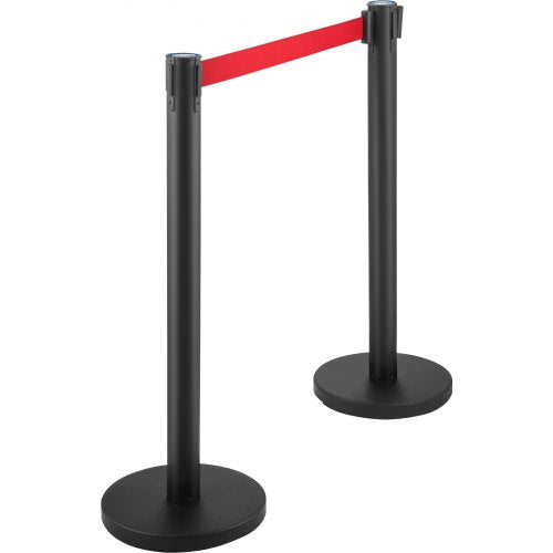 Crowd Control Stanchion Set of 6 Pieces Stanchion Set Stanchion Set with 66 ft2