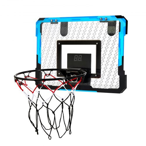 Kids Basketball Hoop Mini Basketball Goal with Electronic Scoreboard
