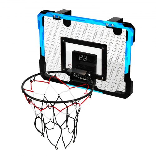 Kids Basketball Hoop Mini Basketball Goal with Electronic Scoreboard