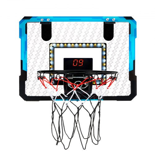 Kids Basketball Hoop Mini Basketball Goal with Electronic Scoreboard