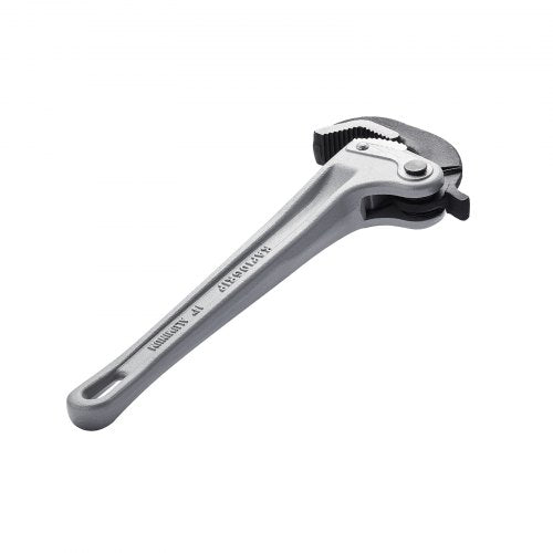 Pipe Wrench 14 Aluminum Straight Pipe Wrench Automatic Jaw Adjustment