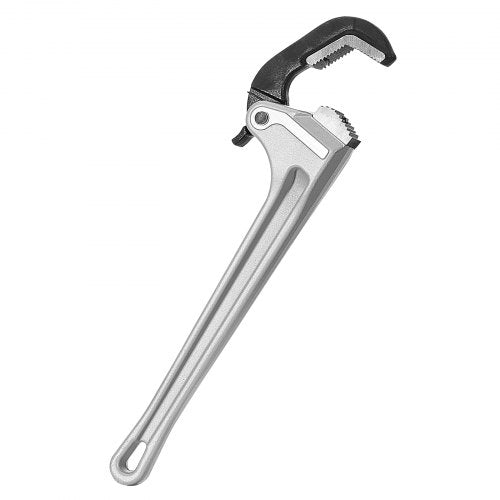 Aluminum Straight Pipe Wrench 18 in Automatic Jaw Adjustment 60CRV Jaw – 2 MM