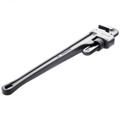 Pipe Wrench 24 Aluminum Straight Pipe Wrench Adjustable Plumbing Wrench