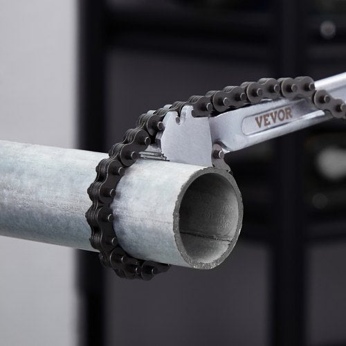 Chain Wrench 48 inch Chain Pipe Wrench 13.4 inch Diameter Capacity CRV