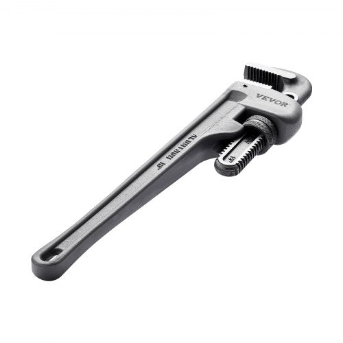 Pipe Wrench 18 Aluminum Straight Pipe Wrench Adjustable Plumbing Wrench