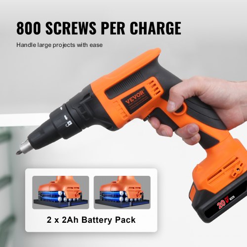 Drywall Screw Gun 20V Max Drywall Screwgun 4200RPM Brushless Cordless