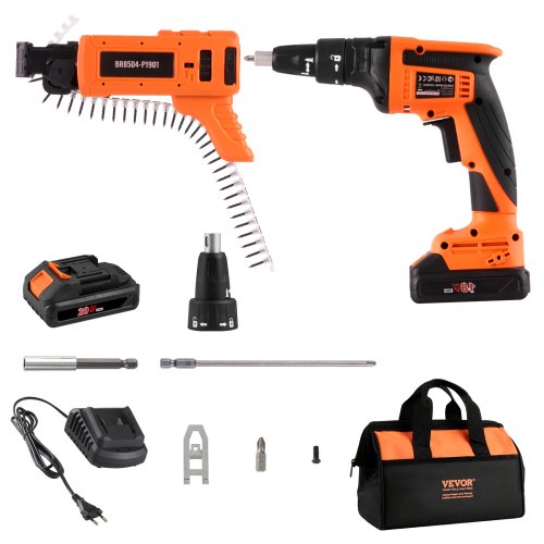 Drywall Screw Gun AutoFeed 20V Max Collated Drywall Screwgun 4200RPM