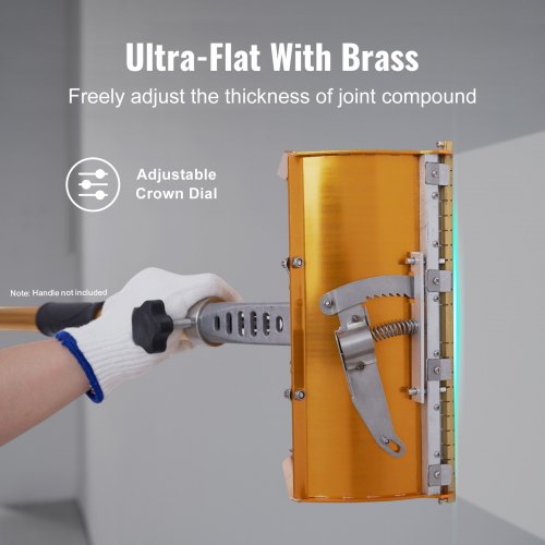 Drywall Flat Box 10Inch Wide Quick Clean Aluminum Finishing Mud Box