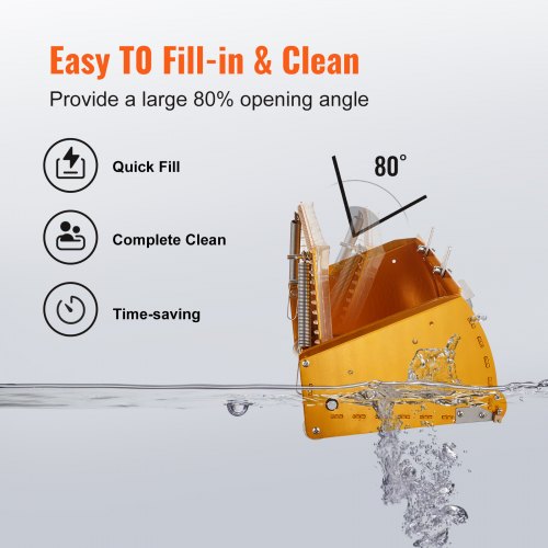 Drywall Flat Box 10Inch Wide Quick Clean Aluminum Finishing Mud Box