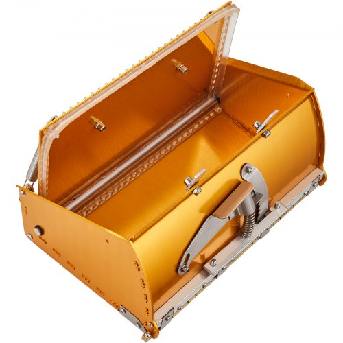 Drywall Flat Box 10Inch Wide Quick Clean Aluminum Finishing Mud Box