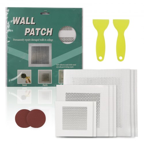 16PCS Drywall Repair Kit 468inch Aluminum Dry Wall Repair Patch Kit with 2
