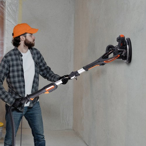 Wall Smoother 900W Power Tool Includes 12 Sanding Pads Adjustable Speeds