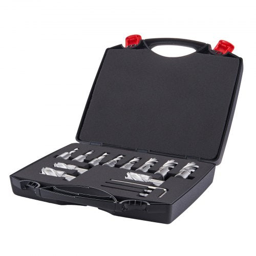 Annular Cutter Set 13 pcs Weldon Shank Mag Drill Bits 716 to 1116