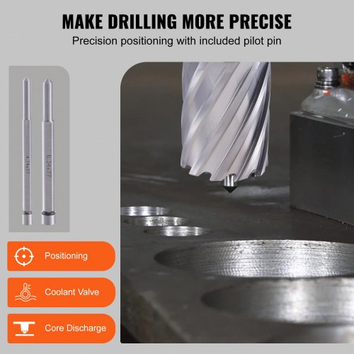 Annular Cutter Set 13 pcs Weldon Shank Mag Drill Bits 716 to 1116