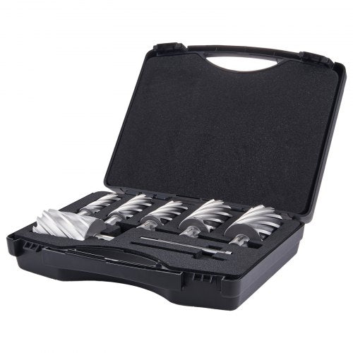 Annular Cutter Set 6 pcs Universal Shank Mag Drill Bits 1 to 2 Cutting