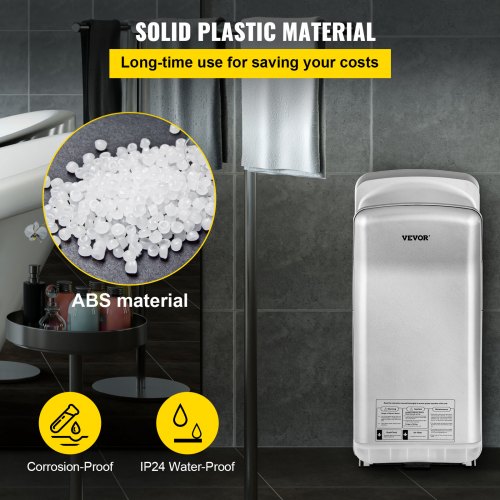 Jet Hand Dryer Premium Electric Commercial Blade Hand Dryer ABS Air Dryer
