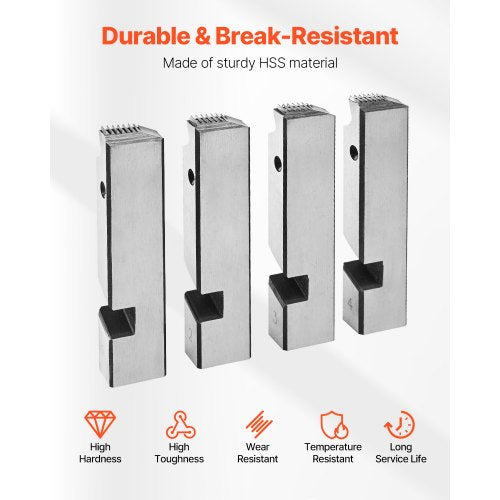 Threading Machine Dies 1234 NPT Pipe Dies4 Packs RightHanded HSS