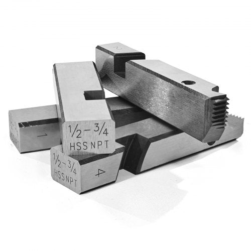 Threading Machine Dies 1234 NPT Pipe Dies4 Packs RightHanded HSS