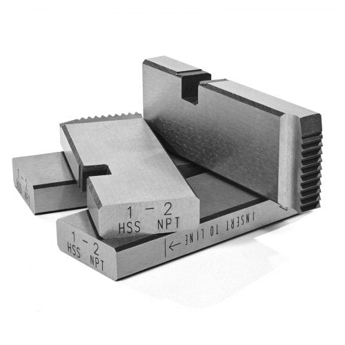 Threading Machine Dies 12 NPT Pipe Dies4 Packs RightHanded HSS Pipe