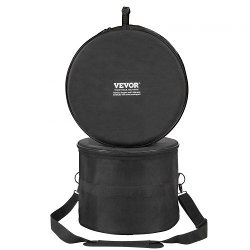 5Piece Drum Bag Kit Durable 1680D Oxford Material Cushioned Cases with 15m