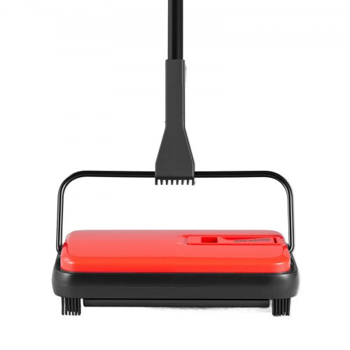 Carpet Sweeper Manual Floor Sweeper with 300 ml Dustbin Capacity Easy to Empty