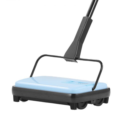 Carpet Sweeper Manual Floor Sweeper with 300 ml Dustbin Capacity Easy to Empty