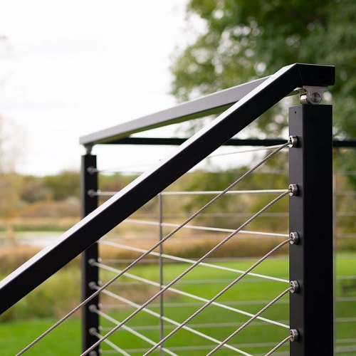 T316 Deck Railing Cable 18 Stainless Steel Wire Rope 300 ft with Cutter