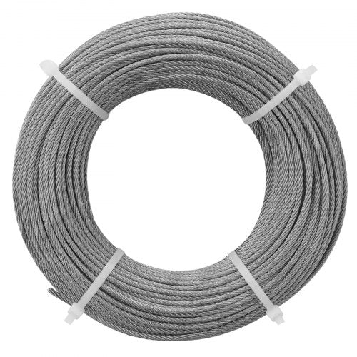 T316 Deck Railing Cable 18 Stainless Steel Wire Rope 300 ft with Cutter