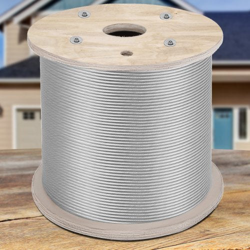 14 Stainless Steel Cable 200FT T304 7x19 Tighter Core Cable Railing
