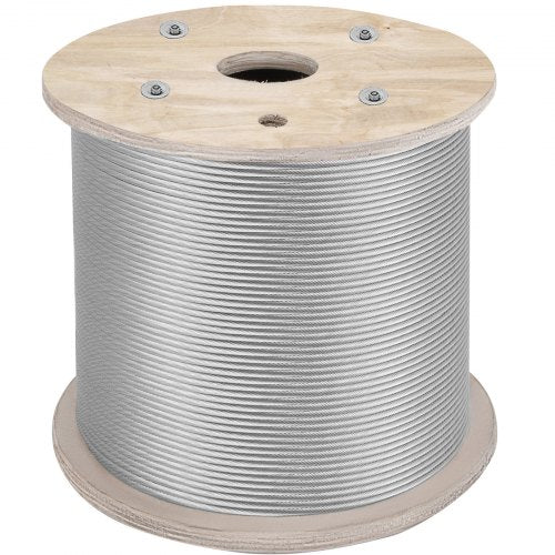 14 Stainless Steel Cable 200FT T304 7x19 Tighter Core Cable Railing