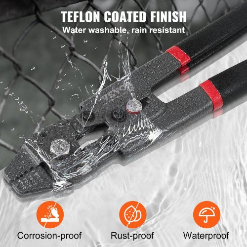 Wire Rope Crimping Tool and Cutter Up To 22mm Wire Cable Crimps 164 –