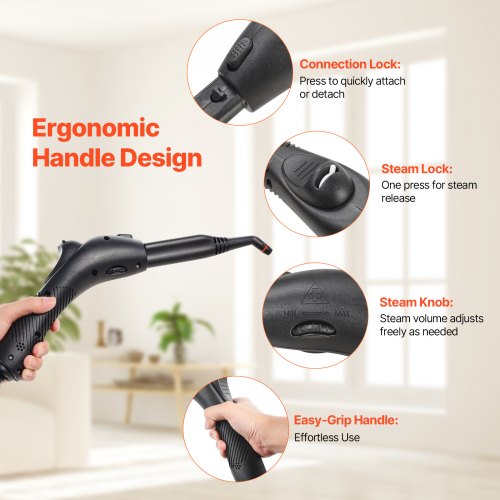 Steam Cleaner Multipurpose Powerful Steamer with 27 Accessories Steamer