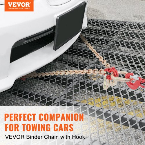 VChain Bridle 9620 lbs Working Load Limit 516 x 3 G80 Tow Chain with RTJ
