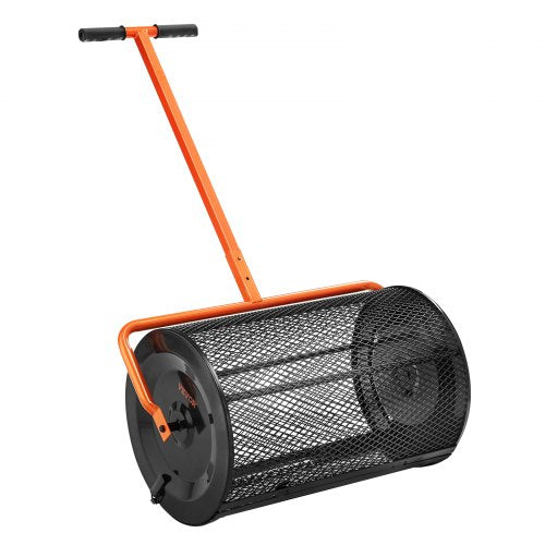 Compost Spreader 244256 Height Adjustable Handle 24 Wide Lawn and Garden Peat