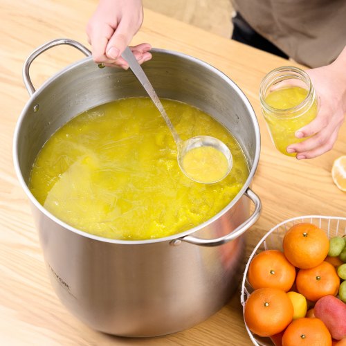 21 QT Canning Pot with Rack and Lid Stainless Steel Waterbath Canner with Rack