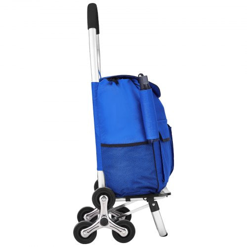 Stair Climber Trolley Dolly 36L Folding Shopping Cart Grocery Cart Trolley