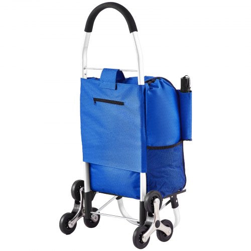 Stair Climber Trolley Dolly 36L Folding Shopping Cart Grocery Cart Trolley