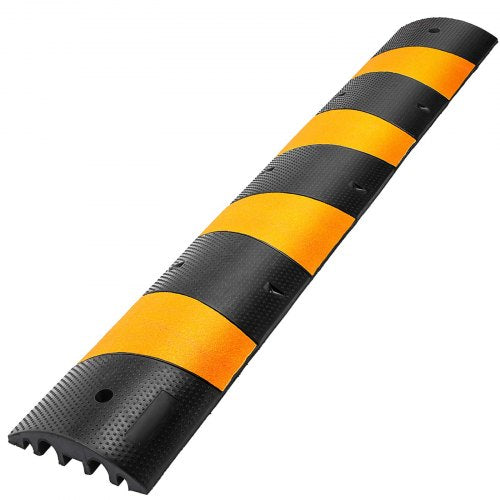 2pcs 6 Feet Rubber Speed Bump Driveway Modular Heavy Duty Speed Bumps 724 x