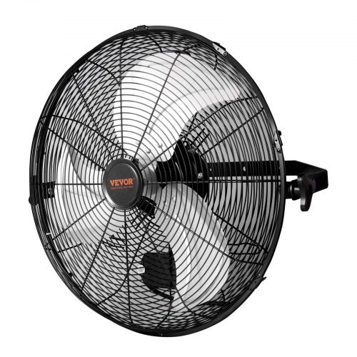 Wall Mount Fan 2 PCS 18 inch Manual 360Degree Tilt Adjustment 3speed