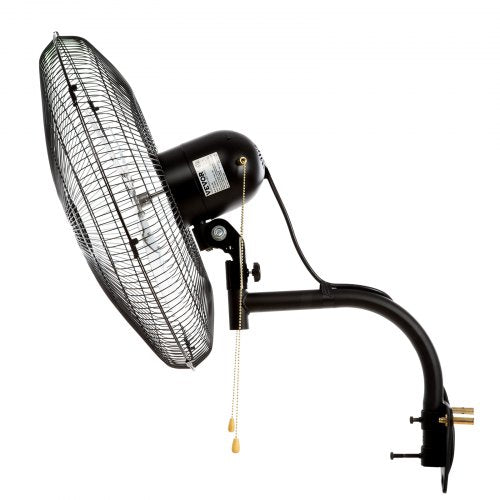 Wall Mount Fan 2 PCS 20 inch Oscillating 3speed High Velocity Max 4000