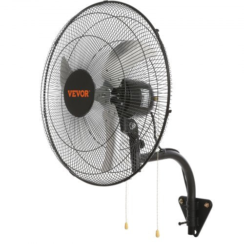 Wall Mount Fan 20 Inch 3speed High Velocity Max 4650 CFM Oscillating