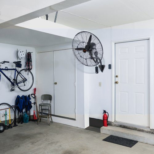 WallMount Misting Fan 24 Inch 3speed High Velocity Max 7000 CFM