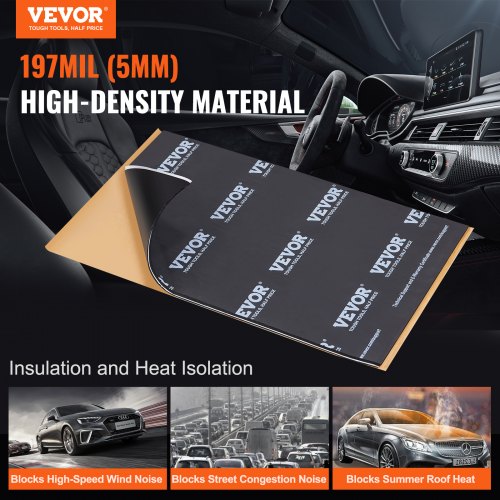 Car Sound Deadening Mat 200 mil 25 sqft Car Sound Dampening Material Butyl